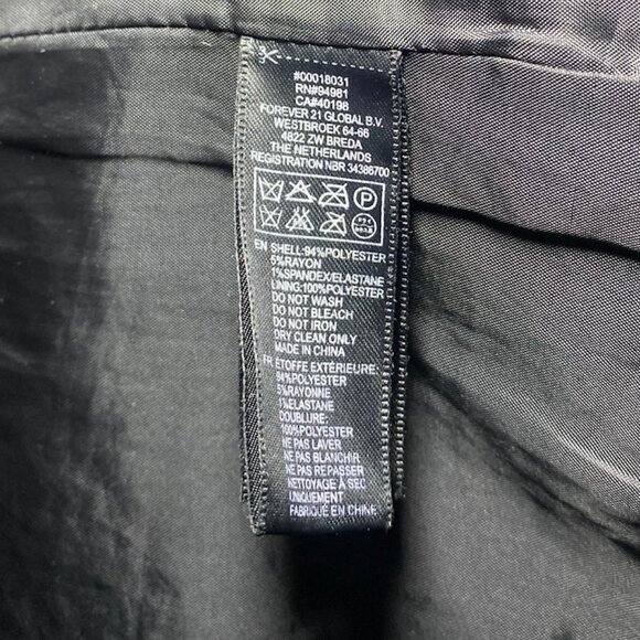 Black Trench Coat - Picture 6 of 6